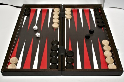 Szachy drewniane, warcaby backgammon