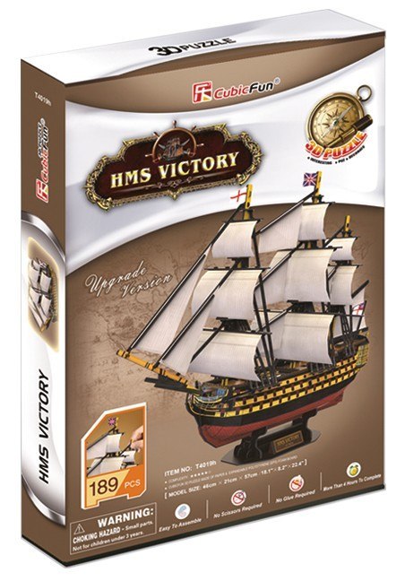 Puzzle 3d Żaglowiec hms victory