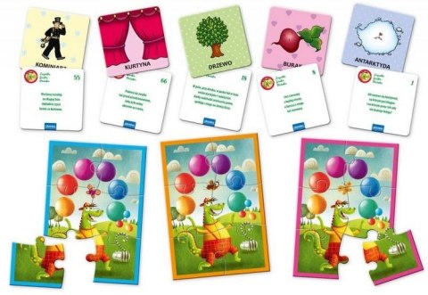 Gra zagadki smoka obiboka zielone