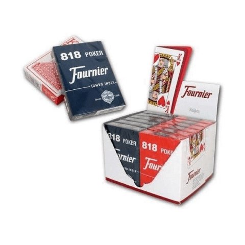 Karty 818 - red/blue (2 jumbo index)