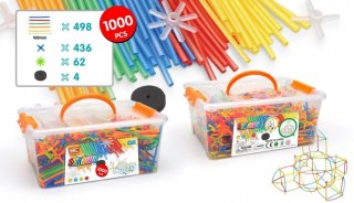 Klocki małych geniuszy - małe słomki