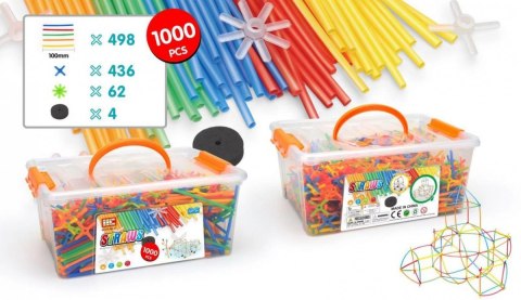 Klocki małych geniuszy - małe słomki