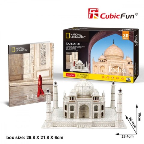 Puzzle 3d taj mahal national geographic