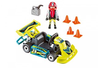 Zestaw figurek action 9322 skrzyneczka gokart