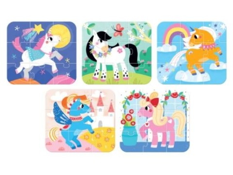 Puzzle układam koniki