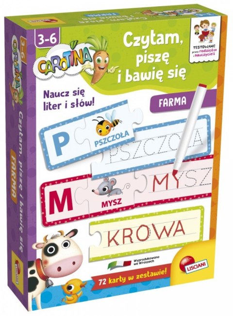 Gra carotina bawię się, czytam i pisze - farma