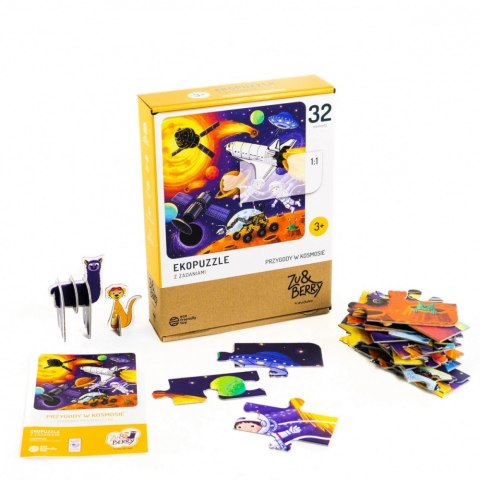 Puzzle 32 elementy przygody w kosmosie