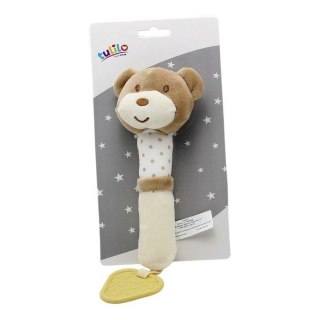 Zabawka z dźwiękiem - miś karmelowy 17 cm