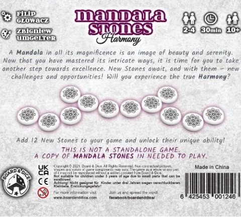 Gra kamienna mandala harmony dodatek