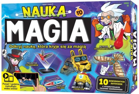 Zestaw naukowy magiczne sztuczki nauka to magia