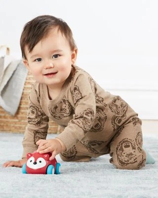 Samochodzik z napędem pull&go - lis