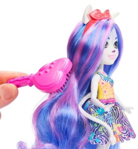 Lalka deluxe enchantimals zebra