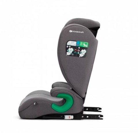 Fotelik samochodowy junior fix 2 i-size 100-150 cm rocket grey
