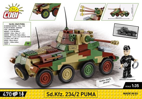 Klocki sd.kfz. 234/2 puma