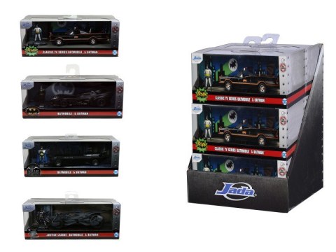 Pojazd batman batmobile 1/32 z figurką mix