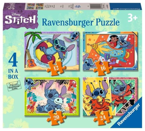 Puzzle 4w1 disney stitch