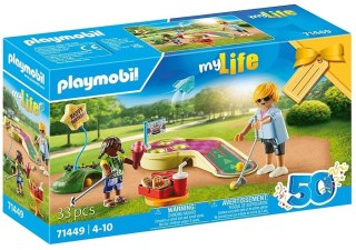 Zestaw z figurkami my life 71449 minigolf