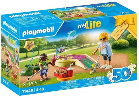 Zestaw z figurkami my life 71449 minigolf