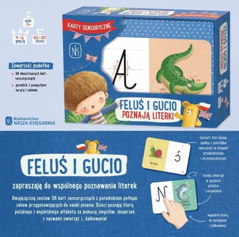 Gra feluś i gucio poznają literki