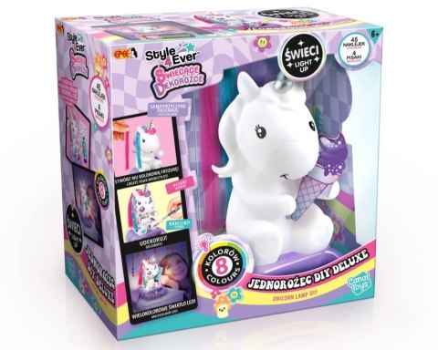 Zestaw Świecące dekorożce - jednorożec diy deluxe