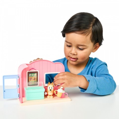 Zestaw figurek mini bluey lodziarnia
