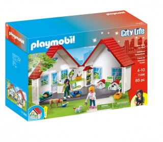 Zestaw z figurkami city life 71396 przenośny sklep zoologiczny