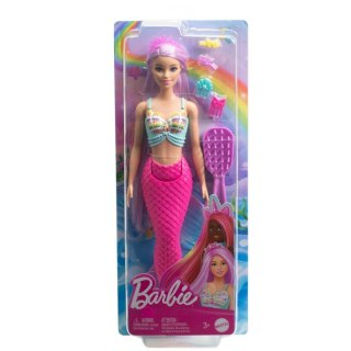 Lalka barbie syrenka długie włosy