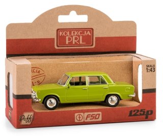 Pojazd prl fiat 125p - zielony