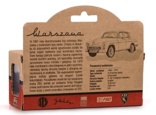 Pojazd prl warszawa 223 - beżowy