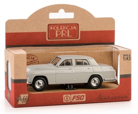 Pojazd prl warszawa 223 popielaty