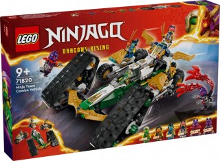 Klocki ninjago 71820 wielofunkcyjny pojazd ninja