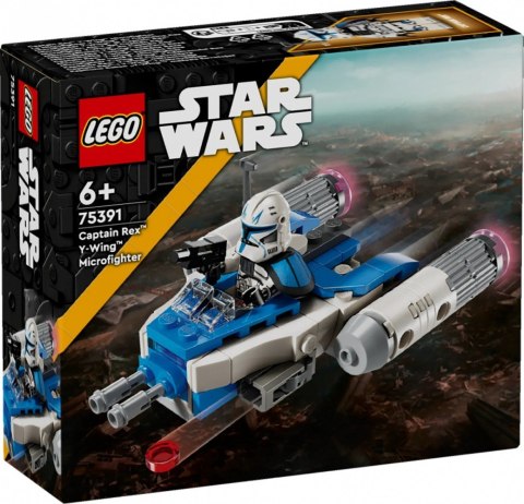Klocki star wars 75391 mikromyśliwiec y-wing kapitana rexa