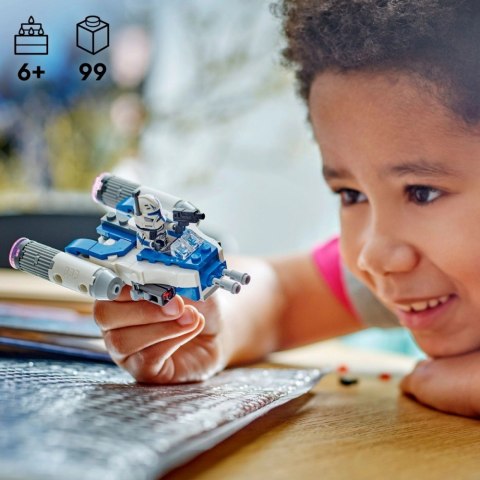 Klocki star wars 75391 mikromyśliwiec y-wing kapitana rexa