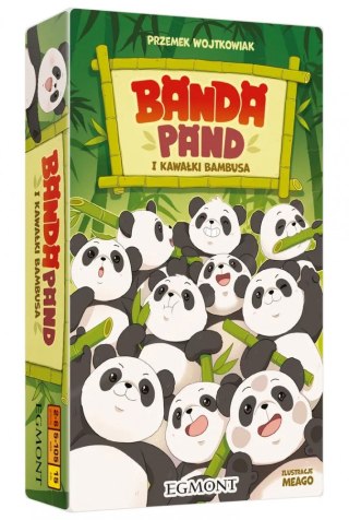 Gra banda panda i kawałki bambusa