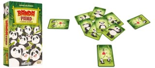 Gra banda panda i kawałki bambusa