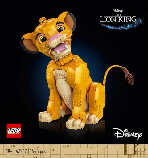Klocki disney classic 43247 król lew młody simba