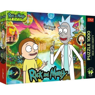 Puzzle 1000 elementów premium plus rick i morty