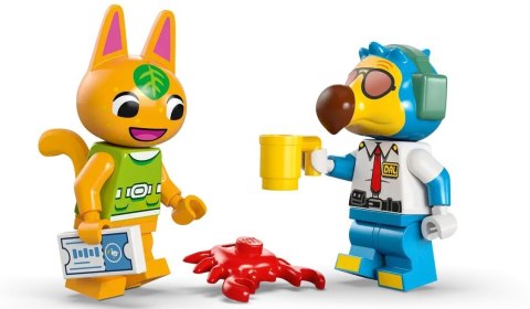 Klocki animal crossing 77051 lot z dodo airlines