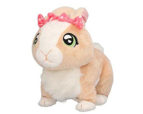 Maskotka interaktywna królik tusia z kokardką