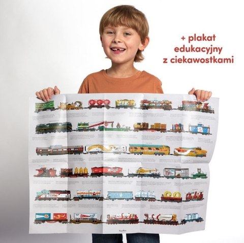 Puzzle dwustronne - pociągi