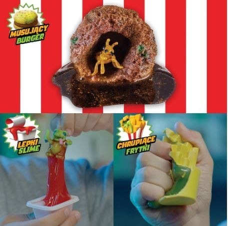 Zestaw figurek terror fried - ohydny box
