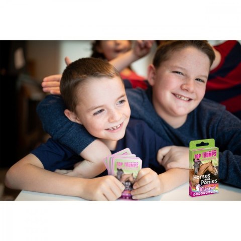Gra karciana top trumps konie, kucyki i jednorożce