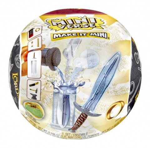 Zestaw figurek miniverse mini władca pierścieni kula niespodzianka