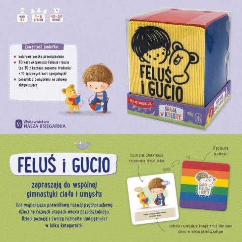 Gra feluś i gucio grają w kolory