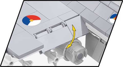 Klocki f-16 am fighting falcon 425 klocków