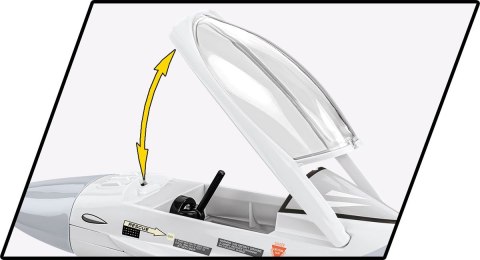 Klocki f-16 am fighting falcon 425 klocków