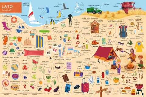 Książeczka co jest w środku? pory roku