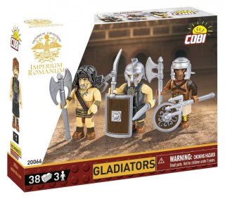 Klocki imperium romanum - gladiatorzy 3 figurki