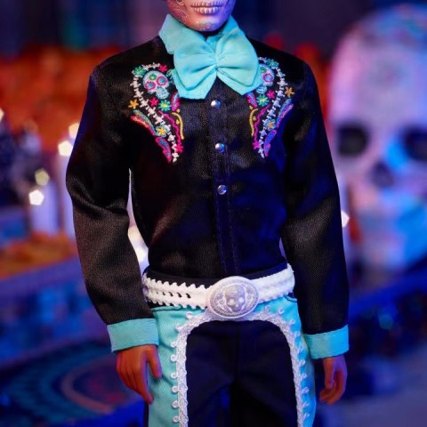 Lalka barbie signature dia de muertos ken
