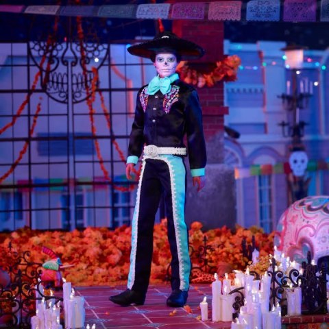 Lalka barbie signature dia de muertos ken